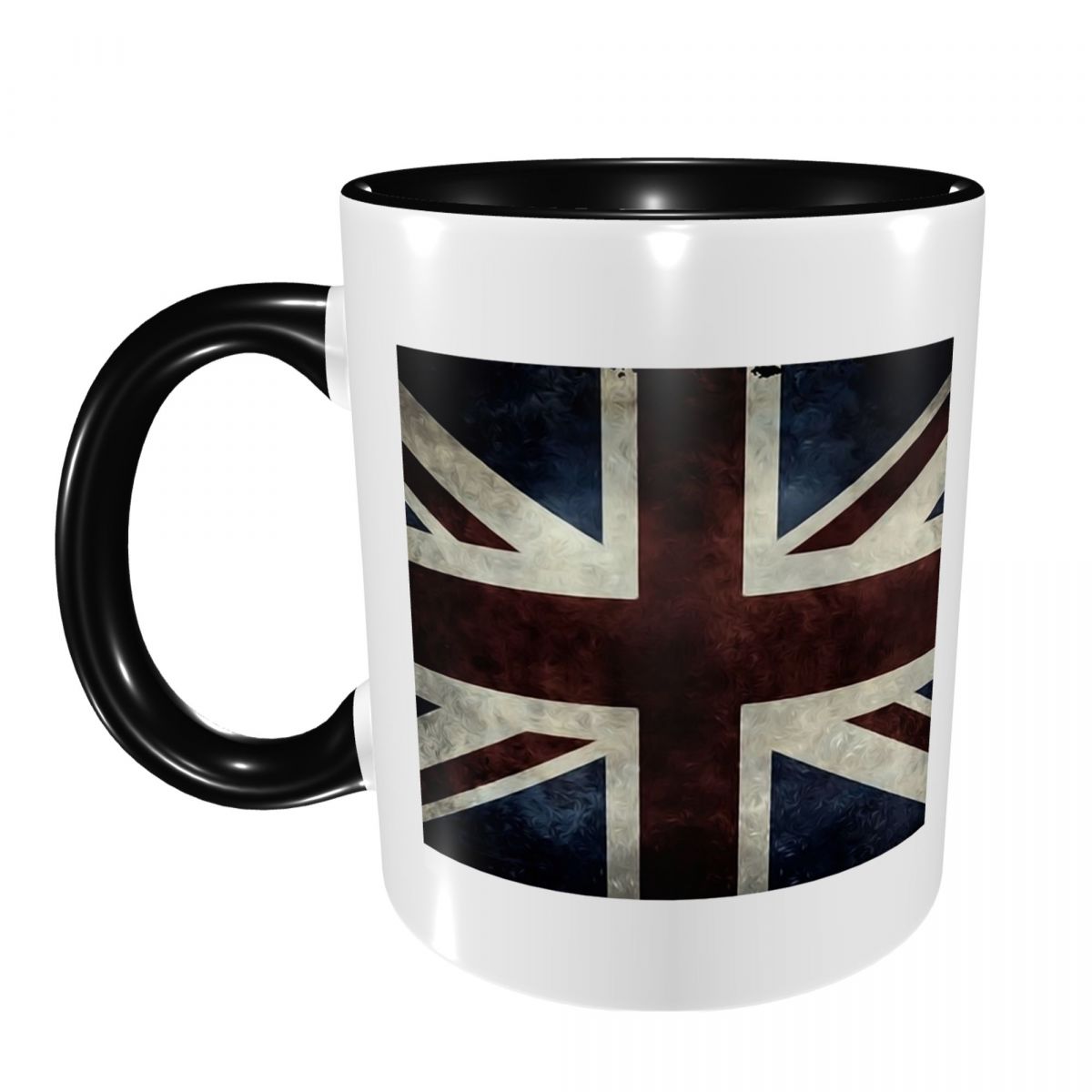 Coffee Tea Uk - Caneca com bandeira do Reino Unido,