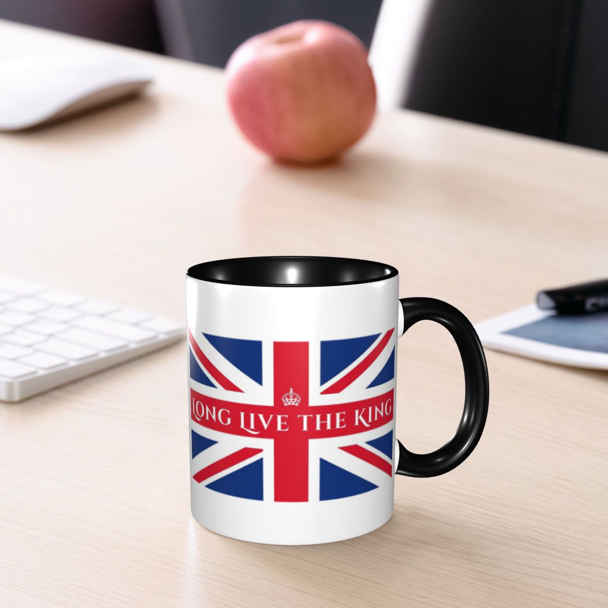 Coffee Tea Uk - Caneca Engraçada de Cerâmica com a