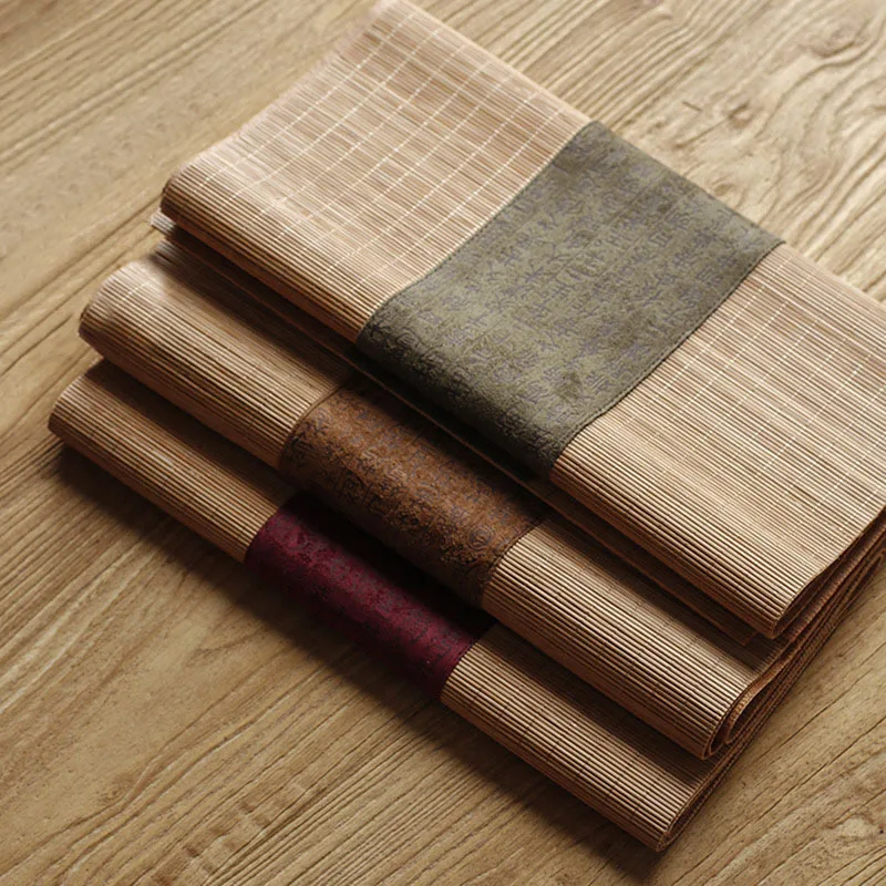 Bamboo Tea Tray - Tapete de Chá de Bambu em