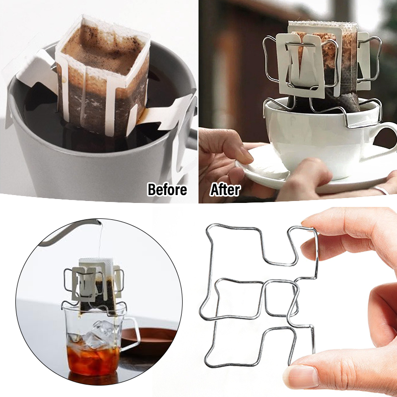 Coffee Tea Paper Cups - Suporte Reutilizável para Filtro de Café