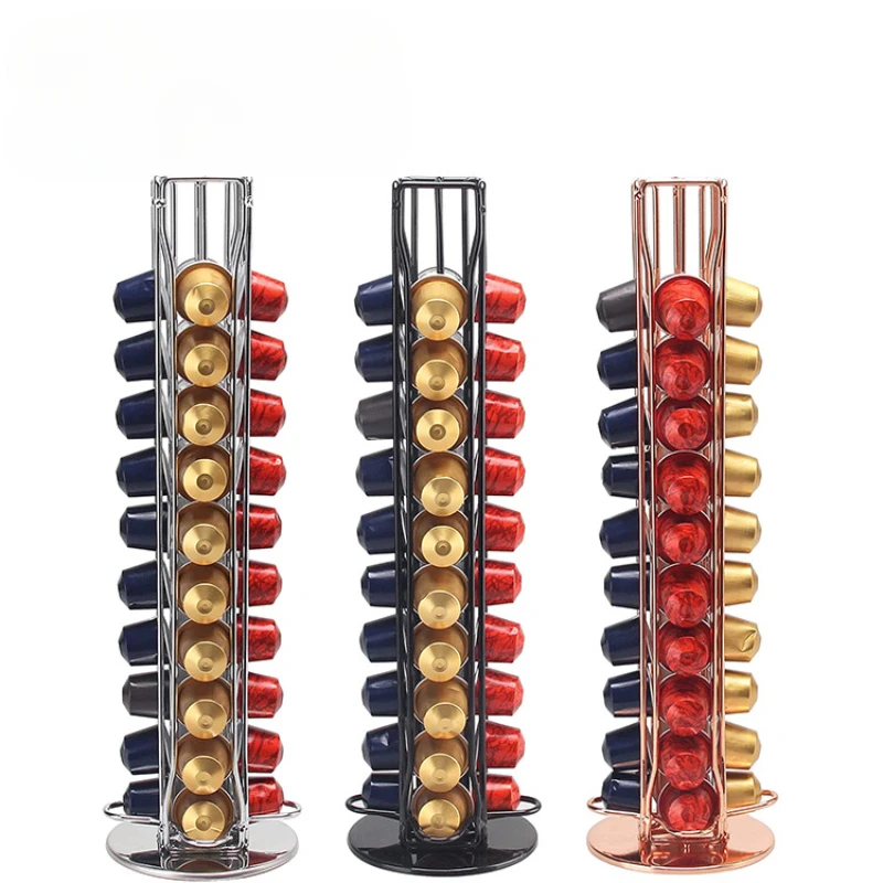 Coffee Tea Stand - 1pc 40 cápsulas de café nespresso