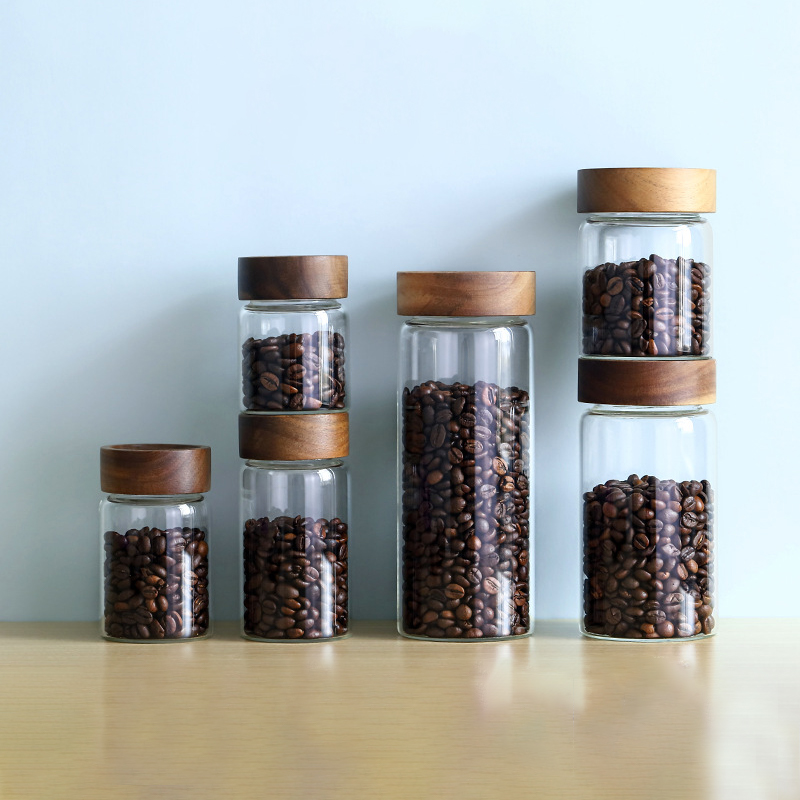 Coffee Tea Tumbler - Recipiente de Armazenamento de Grãos de