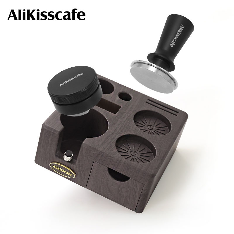 Coffee Tea Holder - Alikisscafe estação de compactação de café