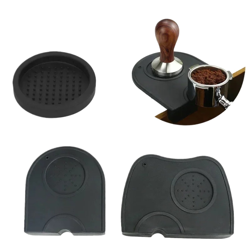 Coffee Tea Holder - Tapete de silicone antiderrapante para tamper