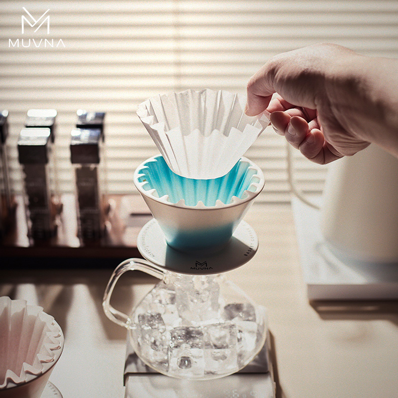 Filtro de Papel Natural MUVNA  - Coffee Tea Paper Cups avaliação e preço