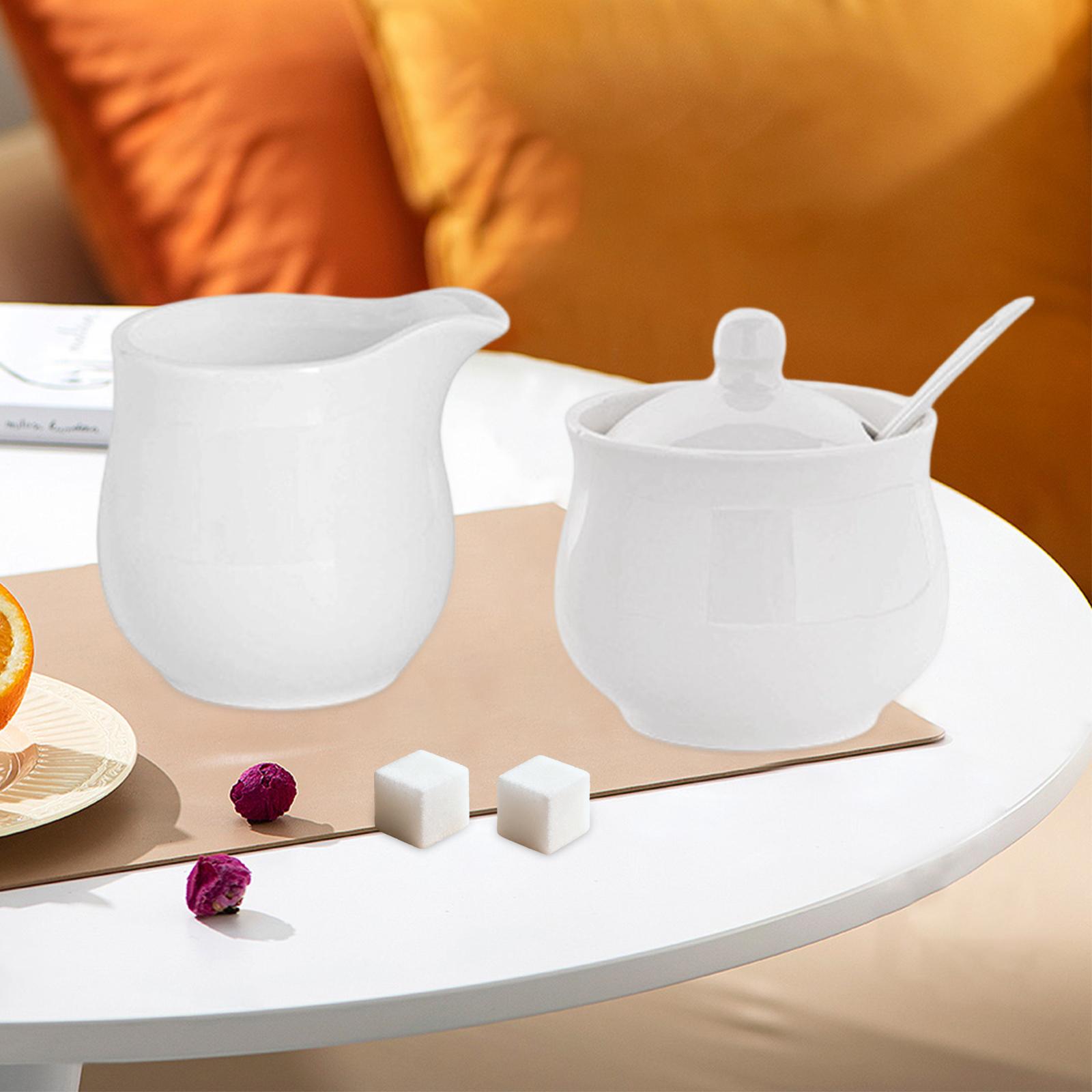 Conjunto Retrô de Açucareiro e - Coffee Tea Sugar Container Set avaliação e preço
