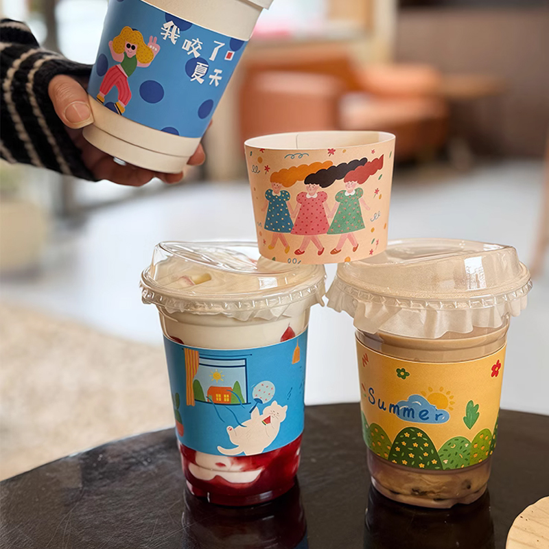 Manga de copo de papelão com i - Coffee Tea Paper Cups avaliação e preço
