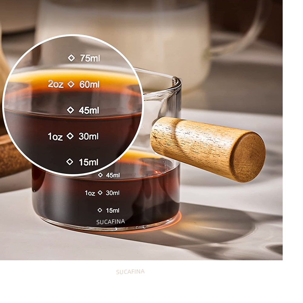 Copo Medidor de Vidro Resisten - Coffee Tea Tumbler avaliação e preço