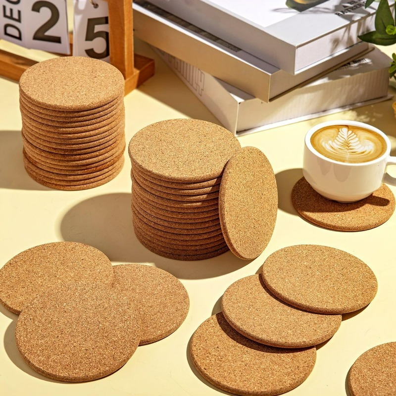 Porta-copos redondos de cortiç - Coffee Tea Stand avaliação e preço