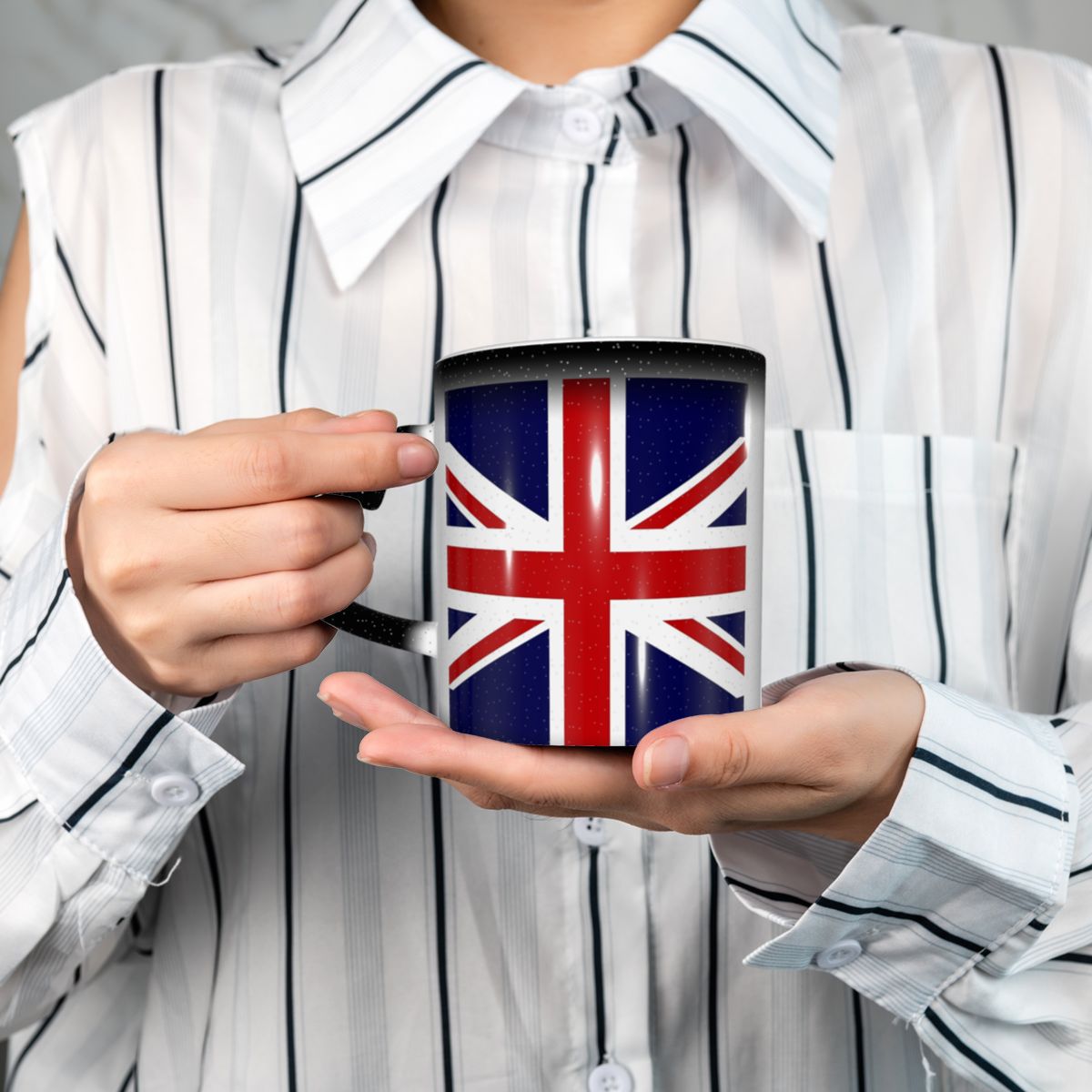 Caneca com a Bandeira Union Ja - Coffee Tea Uk avaliação e preço