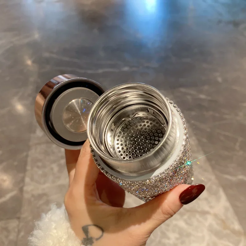 Copo Térmico Portátil Bling co - Coffee Tea Tumbler avaliação e preço