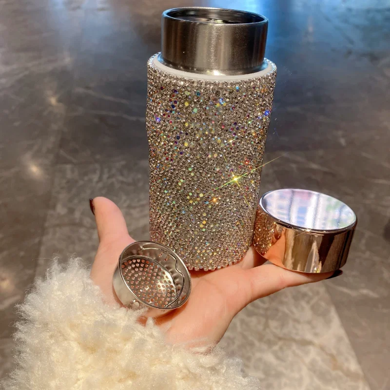 Copo Térmico Portátil Bling co - Coffee Tea Tumbler avaliação e preço