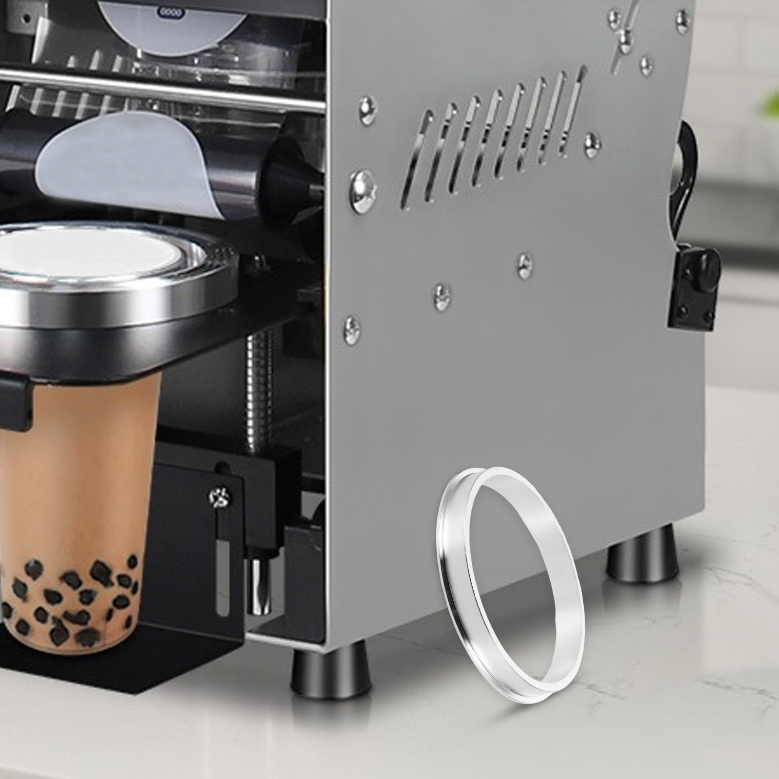 2 Peças Anel de Vedação de Alu - Coffee Tea Hot avaliação e preço