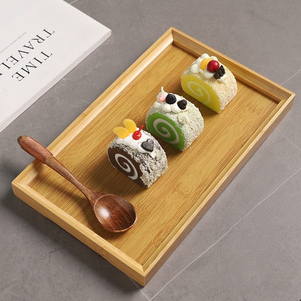 Bandeja Decorativa de Bambu Na - Bamboo Tea Tray avaliação e preço