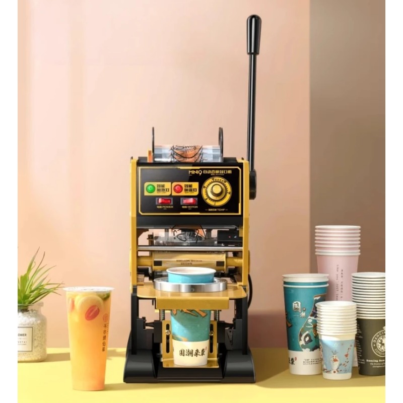 220v manual de papel/vidroção  - Coffee Tea Machine For Home avaliação e preço