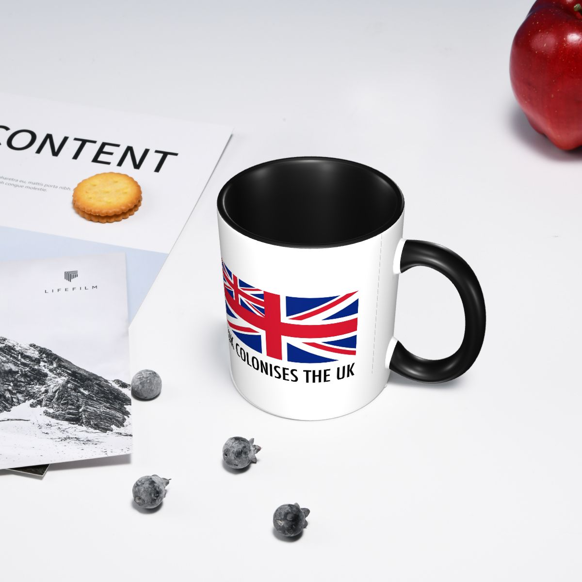 Caneca com bandeira do Reino U - Coffee Tea Uk avaliação e preço
