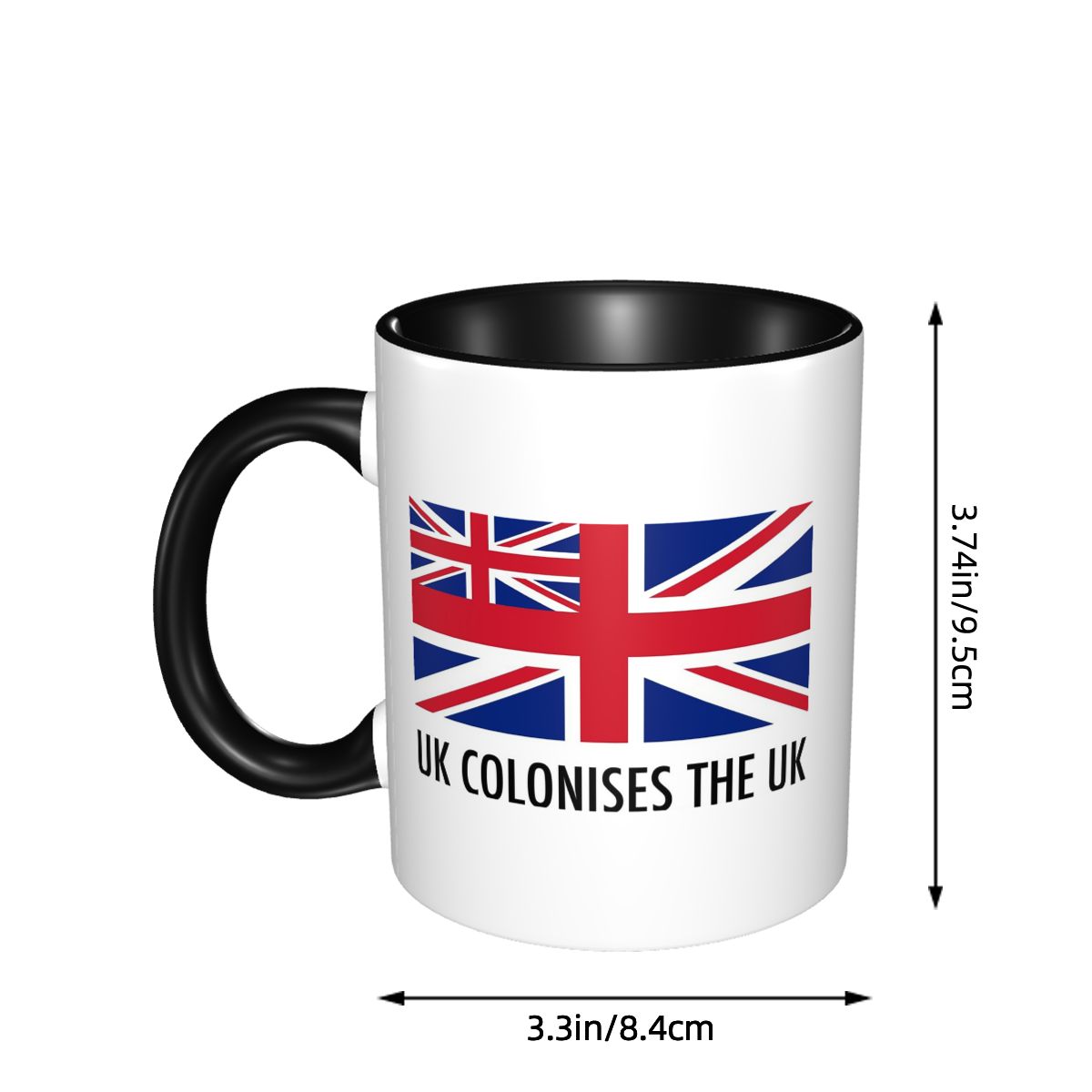 Caneca com bandeira do Reino U - Coffee Tea Uk avaliação e preço