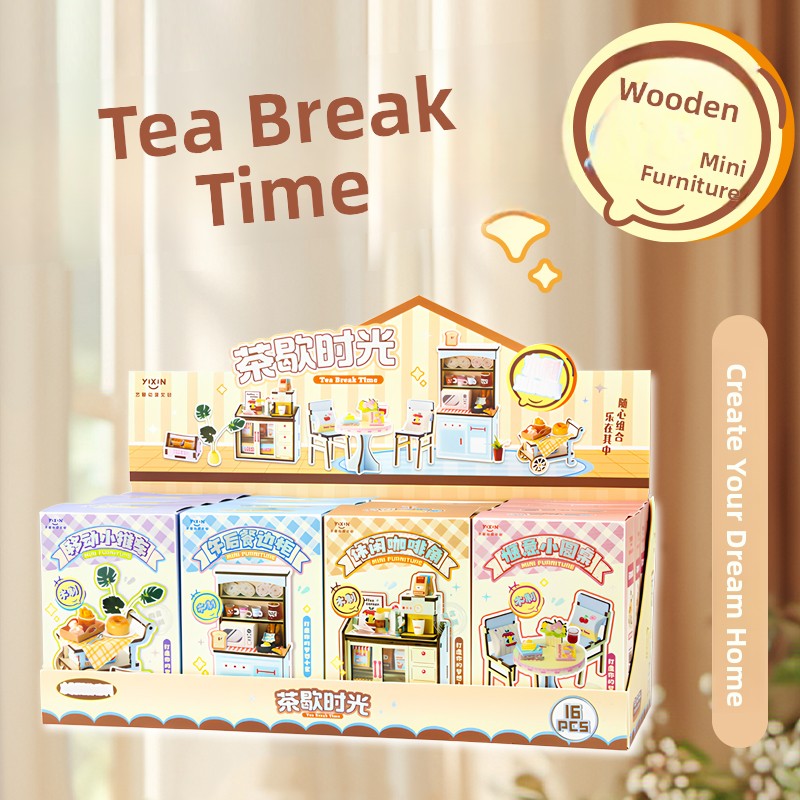 Conjunto de Móveis de Madeira  - Coffee Tea Break avaliação e preço