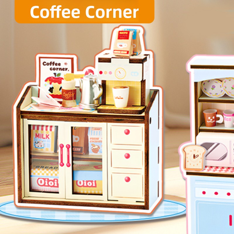 Conjunto de Móveis de Madeira  - Coffee Tea Break avaliação e preço