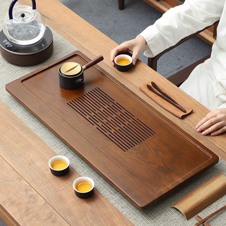 Estilo simples nan flor de bam - Bamboo Tea Tray avaliação e preço
