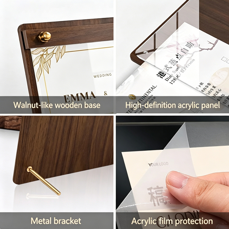 Expositor de Menu Personalizad - Coffee Tea Stand avaliação e preço