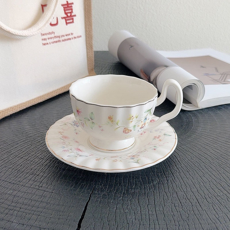 Conjunto de Xícaras de Café co - Coffee Tea Drawing avaliação e preço