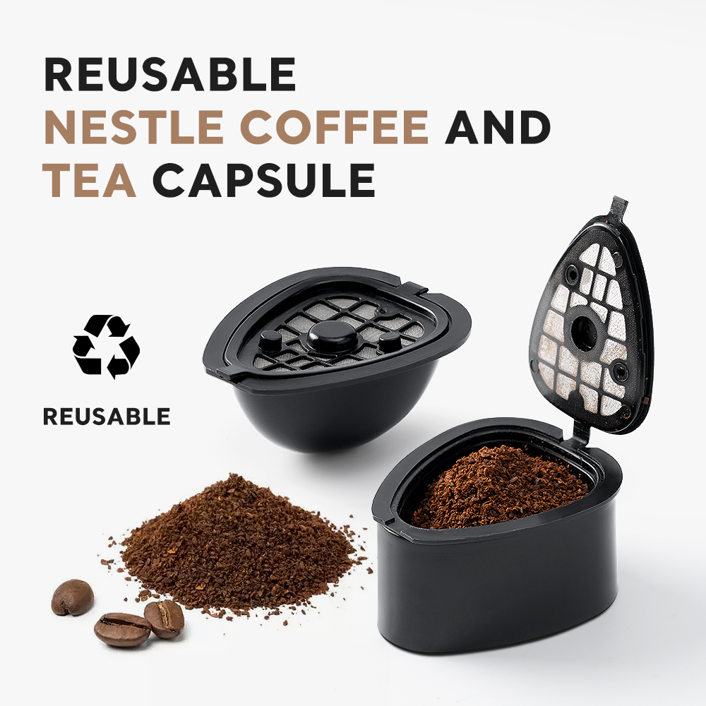 Cápsulas de Chá Reutilizáveis  - Coffee Tea Machine For Home avaliação e preço