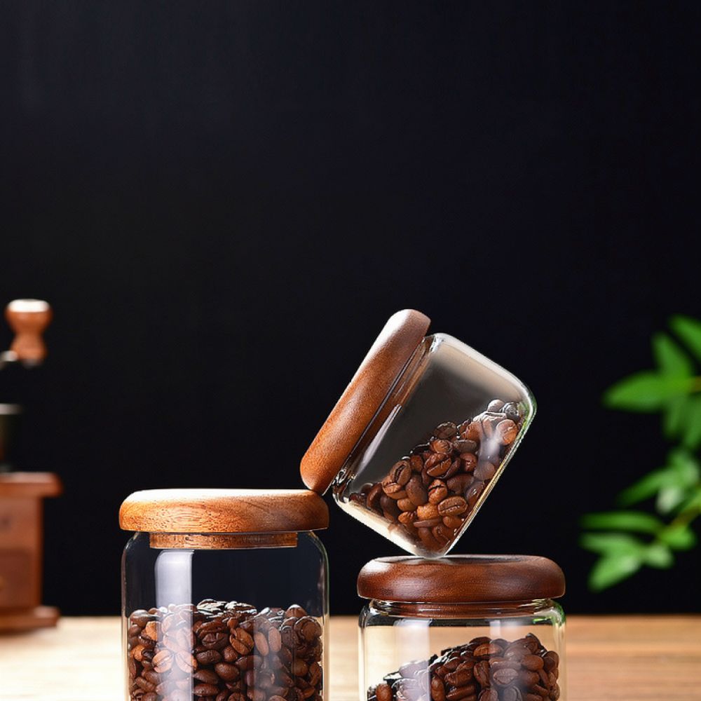 Frasco de vidro decorativo com - Coffee Tea Sugar Container Set avaliação e preço