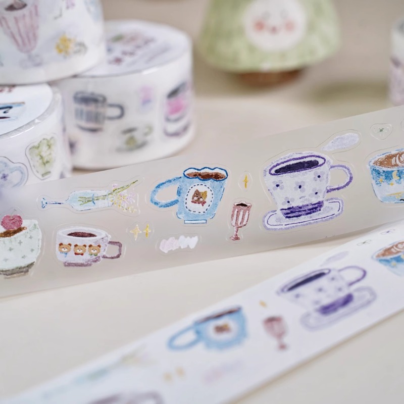 Fita Adesiva Decorativa INS Cu - Coffee Tea Paper Cups avaliação e preço