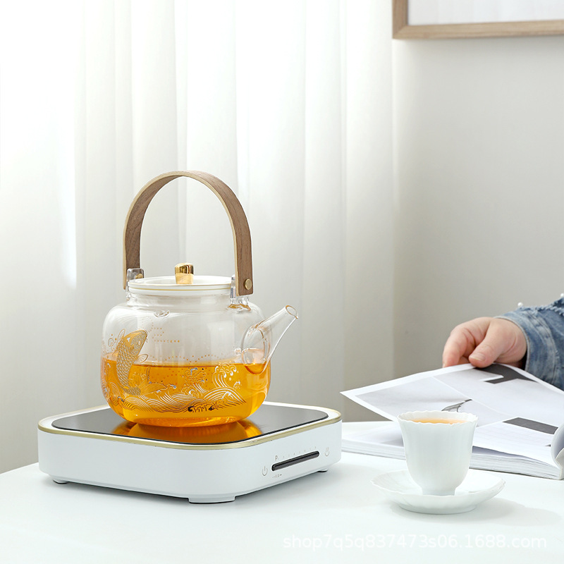 1000w casa fogão de cerâmica e - Coffee Tea Machine For Home avaliação e preço