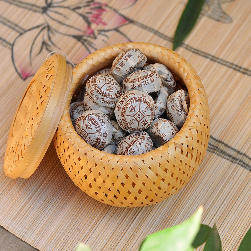 Mini caixa oca de camada dupla - Bamboo Tea Tray avaliação e preço