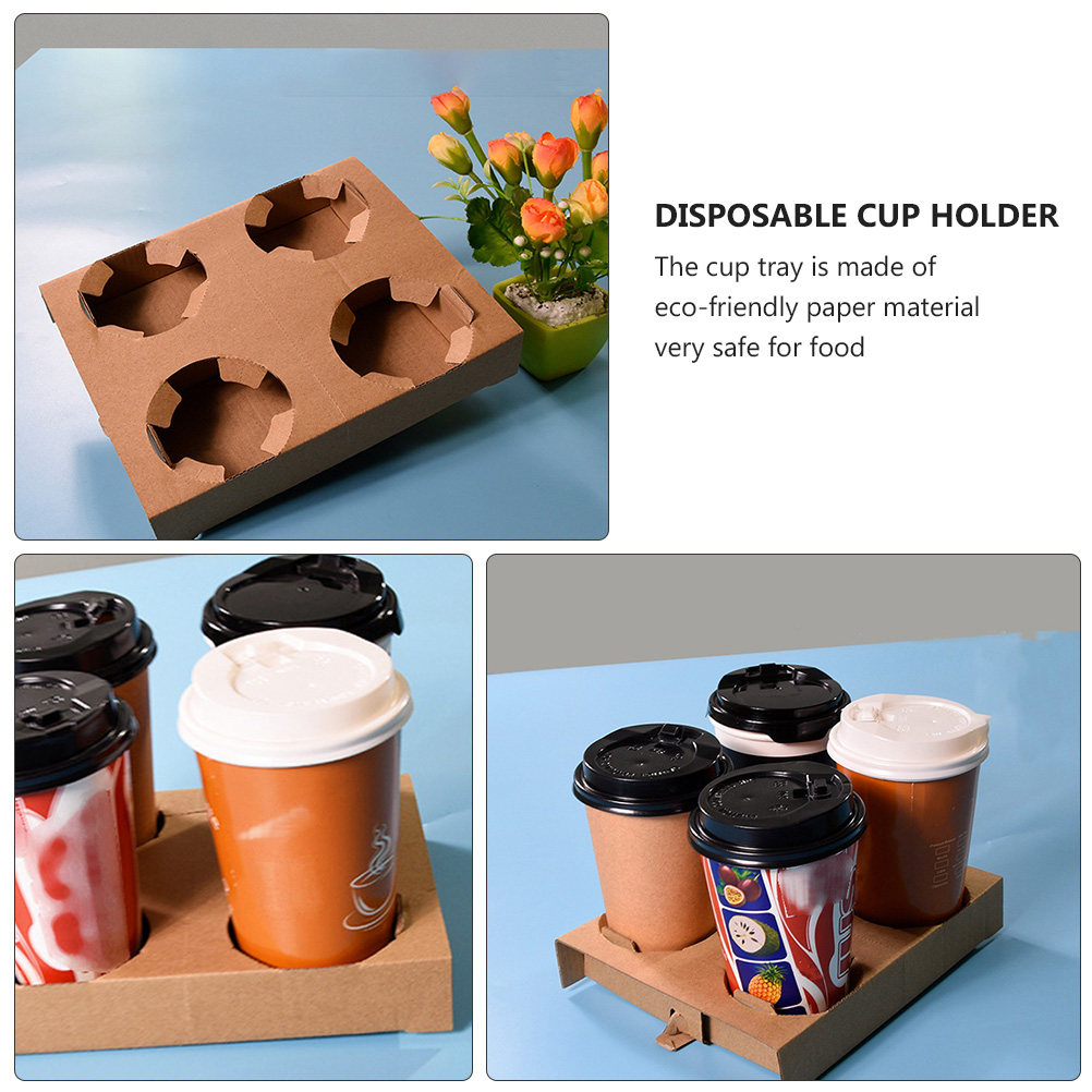 10 Peças de Bandejas de Papel  - Coffee Tea Hot avaliação e preço