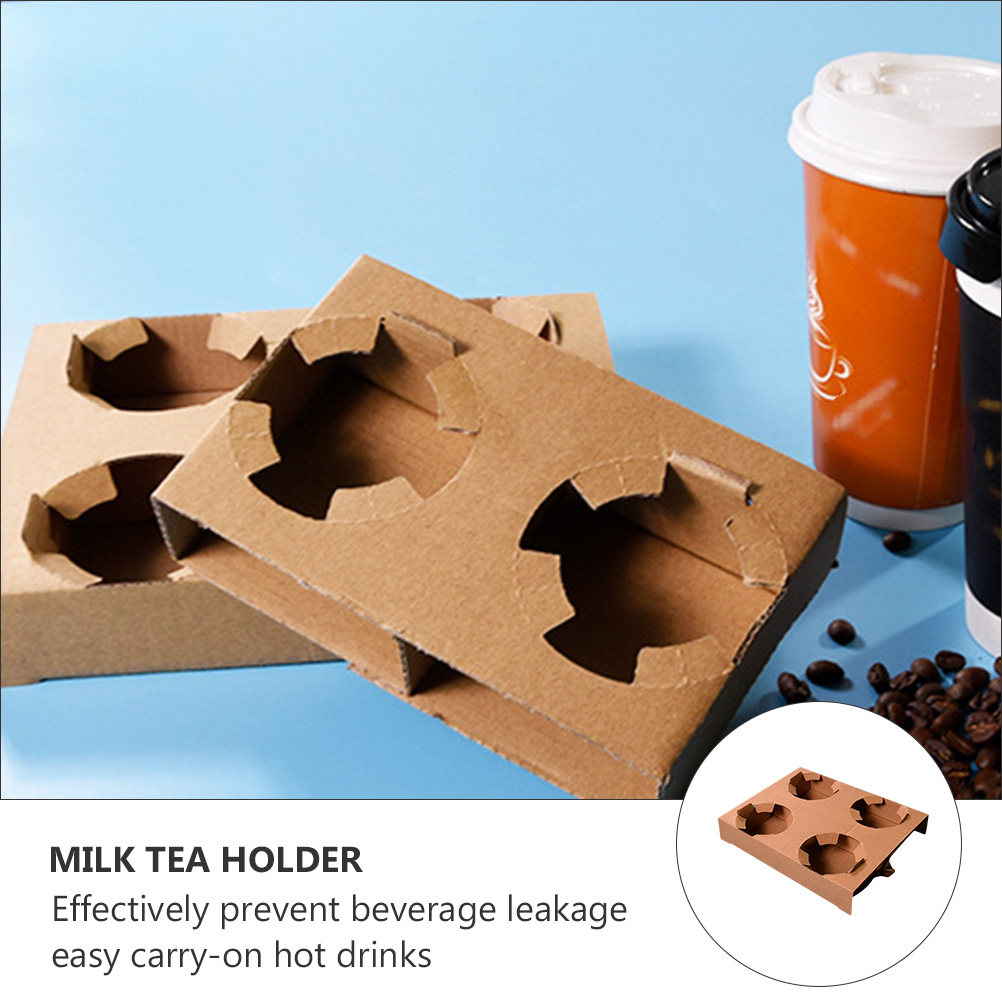 10 Peças de Bandejas de Papel  - Coffee Tea Hot avaliação e preço