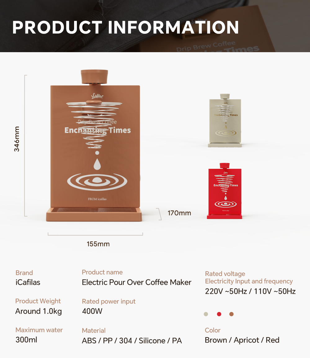 ICafilas Portátil Dobrável Elé - Coffee Tea Machine For Home avaliação e preço