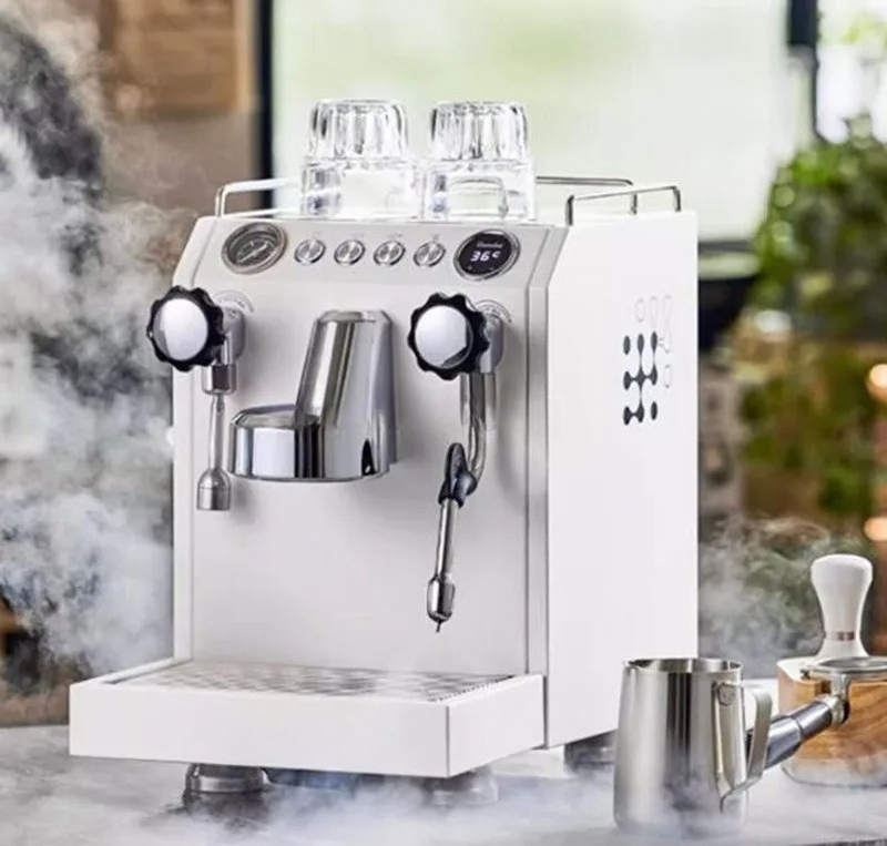 Máquina de café semiautomática - Coffee Tea Machine For Home avaliação e preço