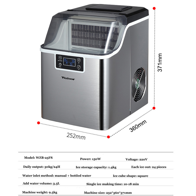 Máquina de gelo comercial, máq - Coffee Tea Machine For Home avaliação e preço