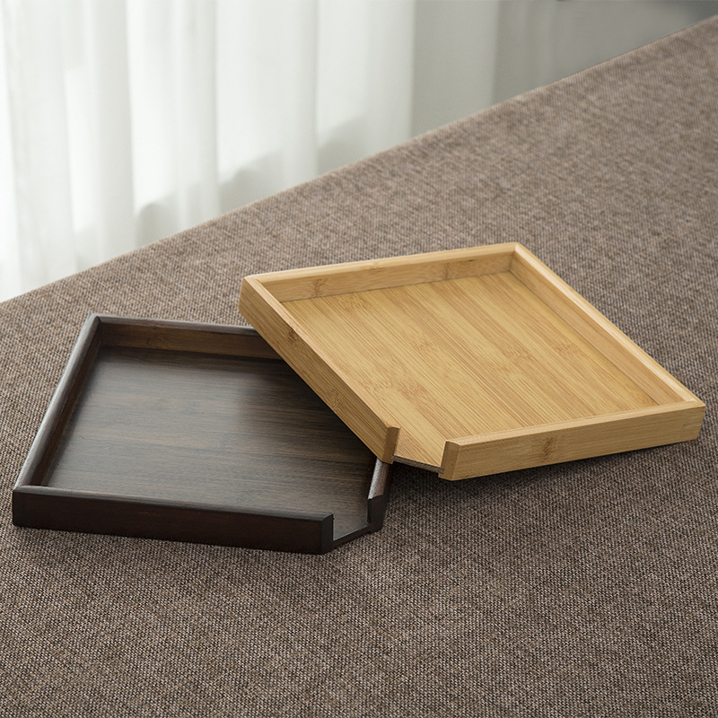 1 unidade de Caixa de Avaliaçã - Bamboo Tea Tray avaliação e preço