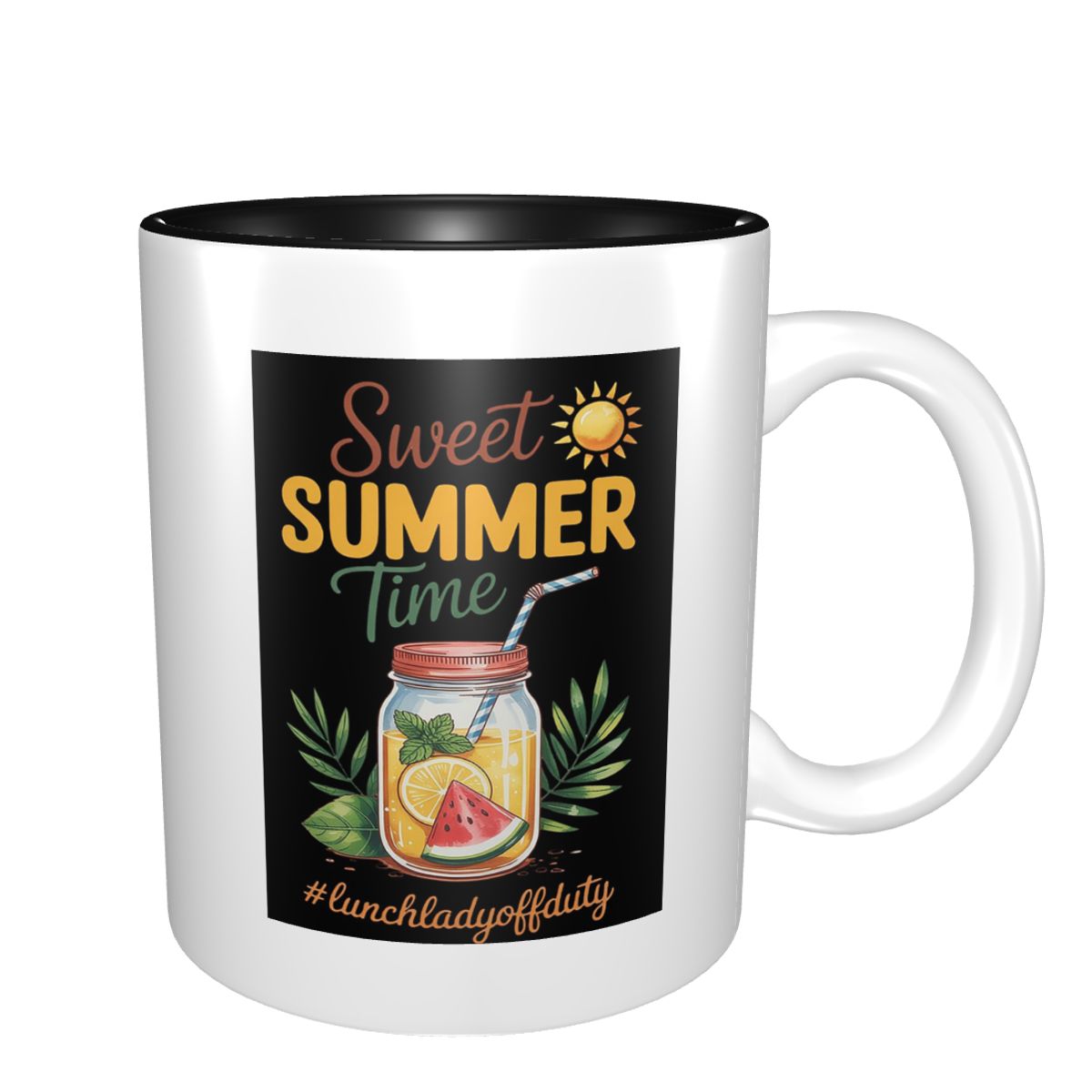 Caneca Engraçada de Cerâmica p - Coffee Tea Break avaliação e preço