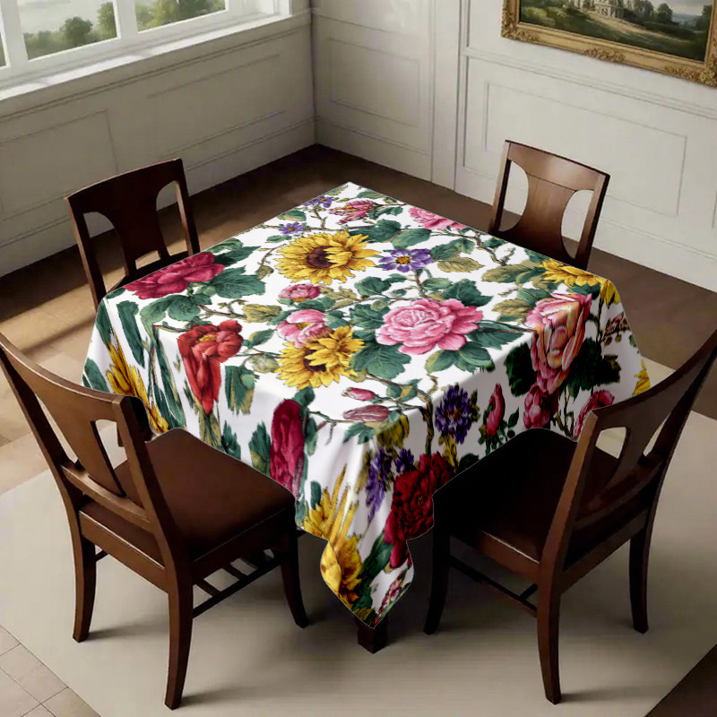 1 peça de toalha de mesa com p - Coffee Tea Machine For Home avaliação e preço
