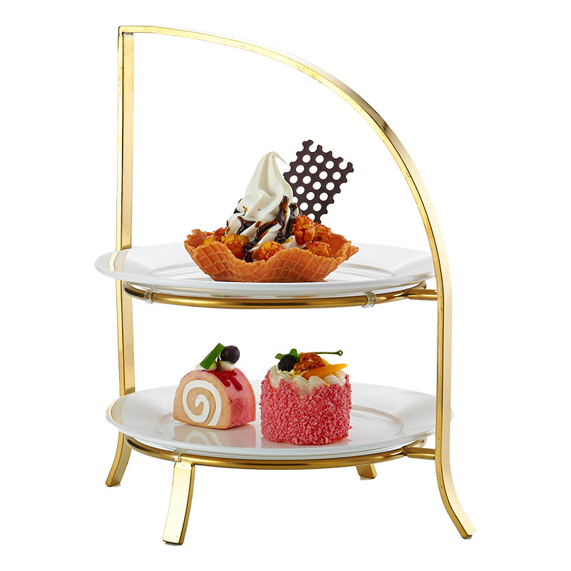 Suporte de três camadas para l - Coffee Tea Break avaliação e preço