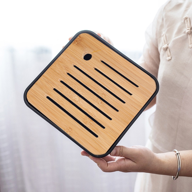 Bandeja de chá de bambu mini m - Bamboo Tea Tray avaliação e preço